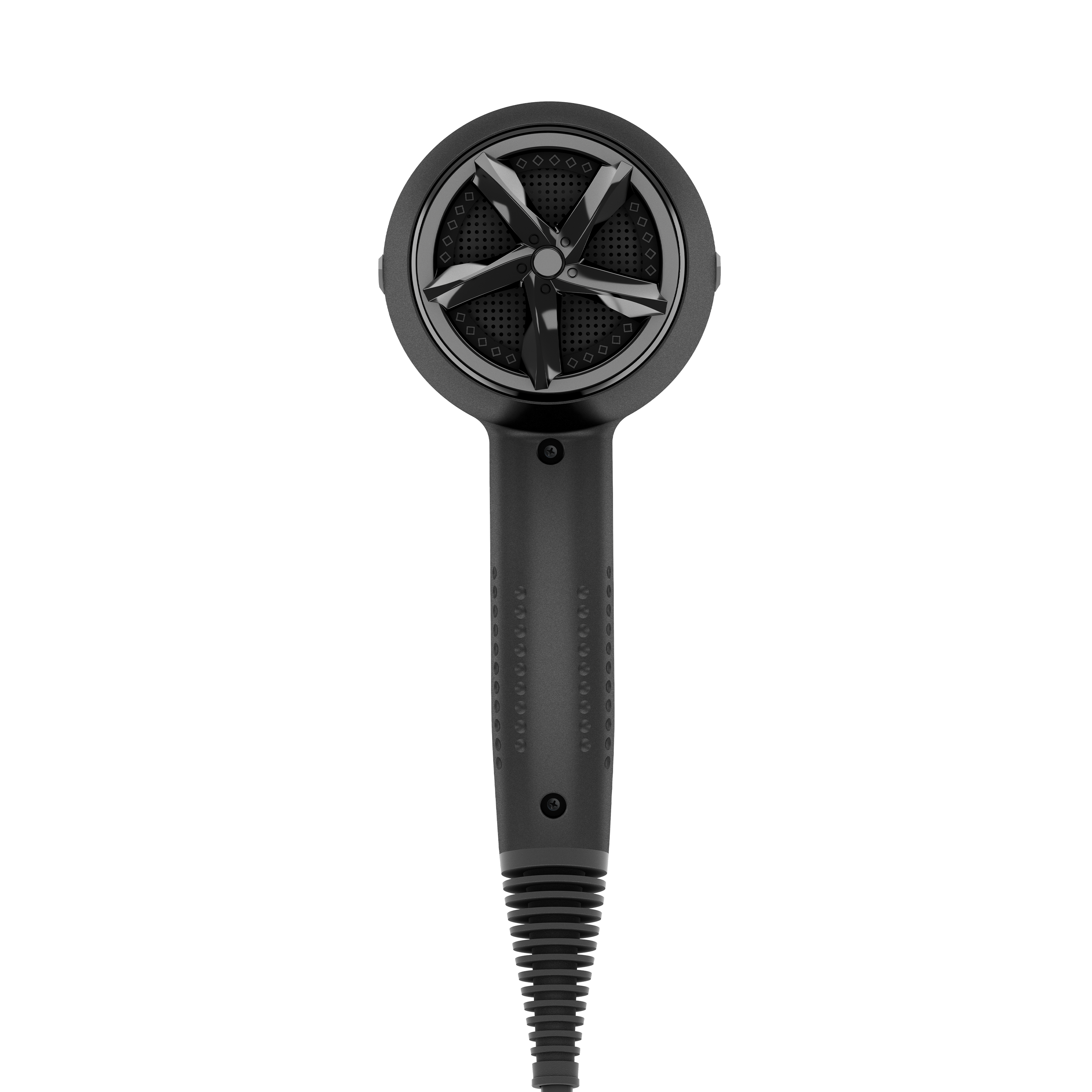 Rush Brush D3 K Hair Dryer with Attachments, 3000 Watt - Black Rush Brush D3 K Hair Dryer with Attachments, 3000 Watt - Black